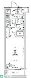 ガレリアレジデンス大泉学園 1Kの間取図画像