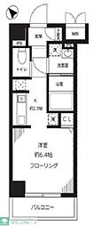 パルメゾン見次公園 1Kの間取図画像