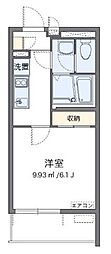 ウィステリア4 1Kの間取図画像
