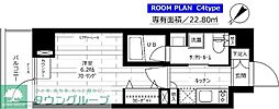 ステージグランデ新桜台 1Kの間取図画像