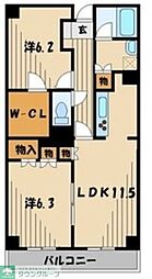チェリーアベニュー 2SLDKの間取図画像
