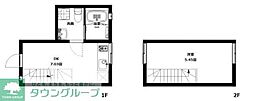 Hakua 1DKの間取図画像
