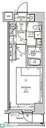 Raffistar中板橋2 1Kの間取図画像