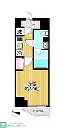 SHOKENレジデンス高島平2 1Kの間取図画像