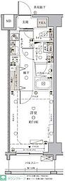 クレヴィスタ板橋西台 1Kの間取図画像