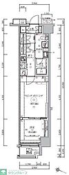 Weave Base -Itabashi Honcho 板橋本町 1LDKの間取図画像