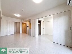 東武東上線 下赤塚駅 徒歩3分の賃貸マンション 4階2LDKのリビング/ダイニング