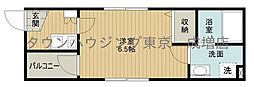 東武東上線 朝霞駅 徒歩11分の賃貸アパート 2階1Kの間取り