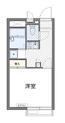 都営三田線 板橋本町駅 徒歩7分の賃貸アパート 3階1Kの間取り