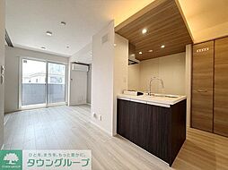 東武東上線 中板橋駅 徒歩7分の賃貸アパート 3階1LDKのリビング/ダイニング