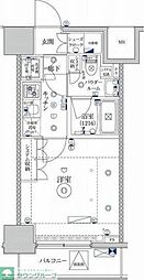 都営三田線 蓮根駅 徒歩10分の賃貸マンション 3階1Kの間取り