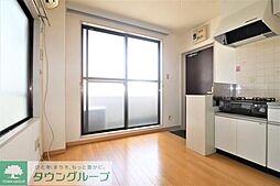 東武東上線 中板橋駅 徒歩5分の賃貸マンション 2階1DKのリビング/ダイニング