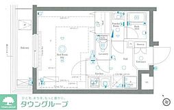 AZEST西高島平 1Kの間取図画像