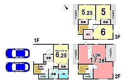 静岡県静岡市駿河区中田本町23-39付近