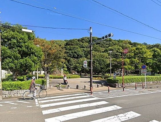 清水山公園滝や...