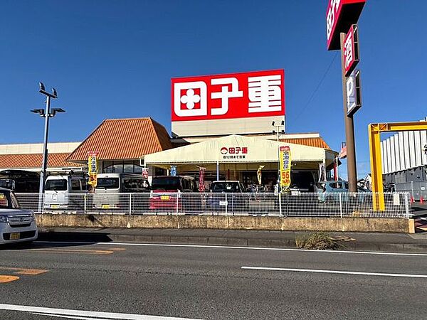 田子重 下川原店営業時間　9：00～24：00●ティーサーバー●アルカリイオン水●ドライアイス●保冷用氷●切手販売●発砲トレイ回収●休憩所●障害者駐車場●ATM●遊具スペース 1080m