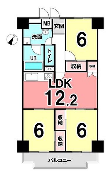 間取り：322000645289