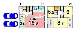 静岡県静岡市清水区庄福町5-12付近