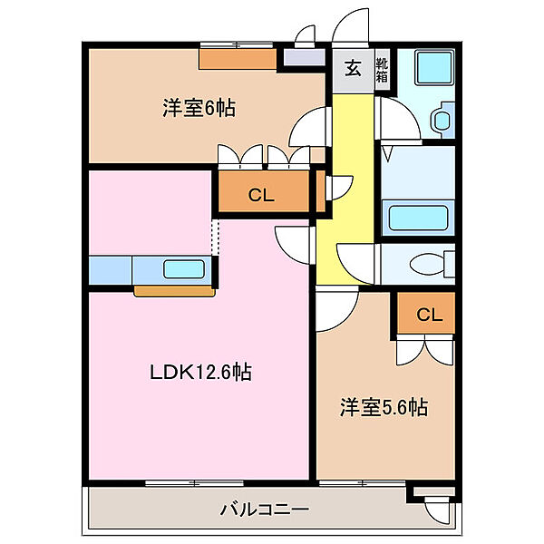 同じ建物の物件間取り写真 - ID:224004800889