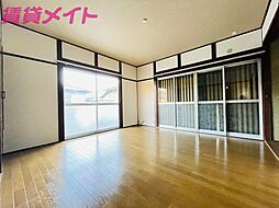 西富田二丁目貸家 1階3Kのリビング/ダイニング