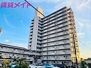 近鉄富田駅より徒歩16分 築35年11ヶ月 13階建の賃貸物件