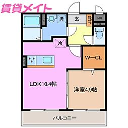 マリアロッソ富田 2階