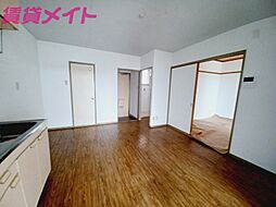 シティーハイツキャッスルB棟 2階3DKのリビング/ダイニング