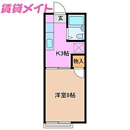 マリオ豊田B 2階/-