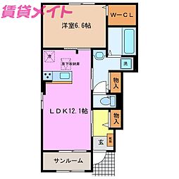 エリタージュ　III 1階