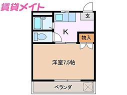 ロイヤル川原町 2階/-