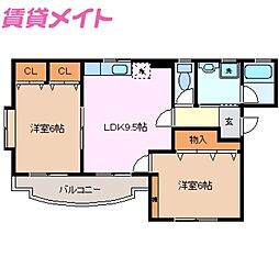 サンウエイト 1階/-