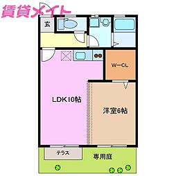 パインヒルズ 1階/-