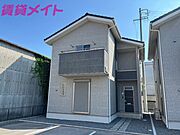 近鉄富田駅より徒歩7分 築14年7ヶ月 2階建の賃貸物件