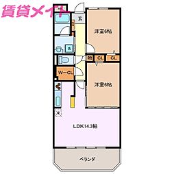 ラディエメゾン 3階