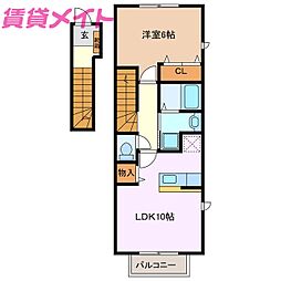 メゾンレクレール 2階