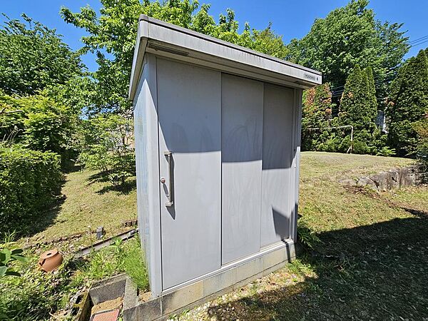 物置もあります