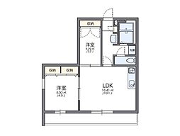 間取図画像 1SLDK