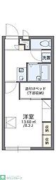レオパレスフリーダム南金目 1Kの間取図画像