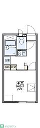 レオパレスサンリバー 1Kの間取図画像