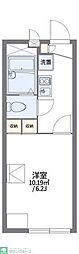 レオパレスウィンズ 1Kの間取図画像