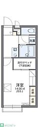レオパレスファインパレス 1Kの間取図画像