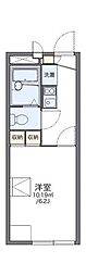 レオパレススマート 1Kの間取図画像