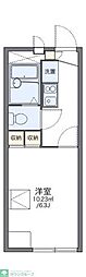 レオパレスK・I 1Kの間取図画像
