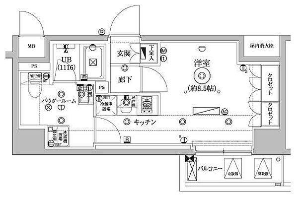 同じ建物の物件間取り写真 - ID:213101309664