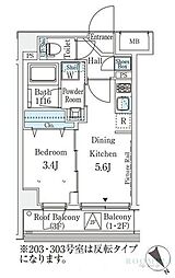 アヴニール三軒茶屋 1階