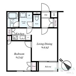 パレ・ホームズ大岡山 1階