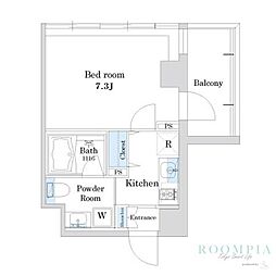 アットホームレジデンス 3階1Kの間取り