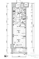 PREMIUM CUBE 武蔵小山 4階2Kの間取り