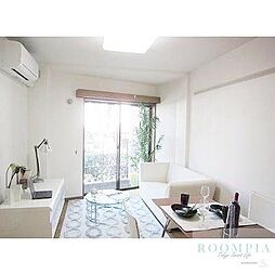 ハイツ中目黒 206 2階ワンルームのリビング/ダイニング