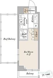 アジールコート武蔵新田 5階